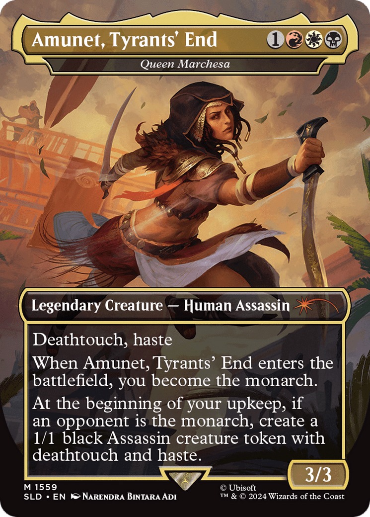 Amunet, Tyrants' End - Queen Marchesa [Secret Lair Drop Series] MTG Single Magic: The Gathering  | Multizone: Comics And Games