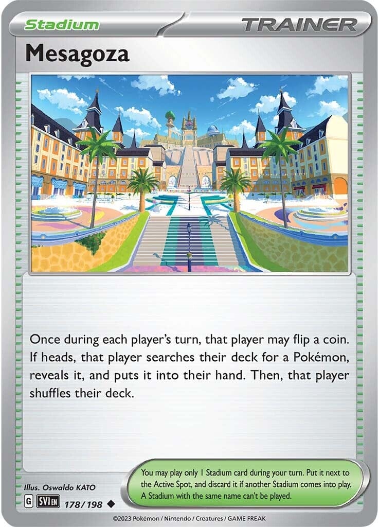 Mesagoza (178/198) [Scarlet & Violet: Base Set] Pokemon Single Pokémon  | Multizone: Comics And Games