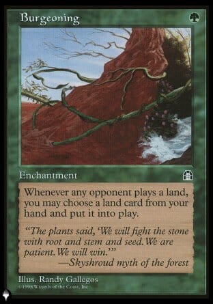 Burgeoning [The List] MTG Single Magic: The Gathering  | Multizone: Comics And Games