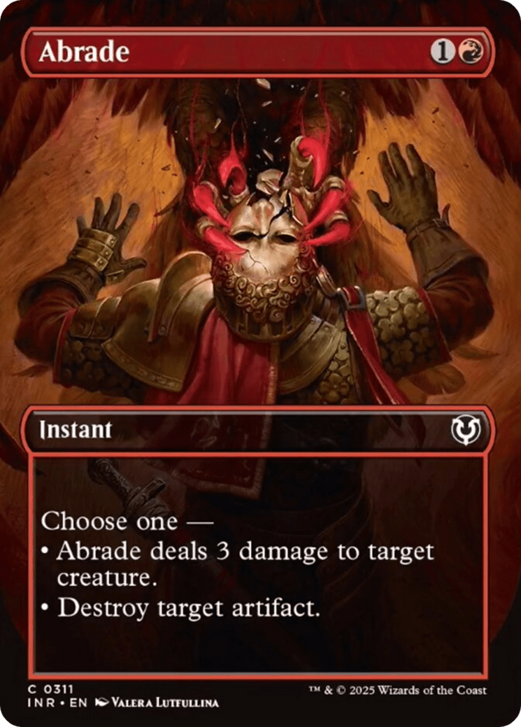 Abrade (Borderless) [Innistrad Remastered] MTG Single Magic: The Gathering  | Multizone: Comics And Games