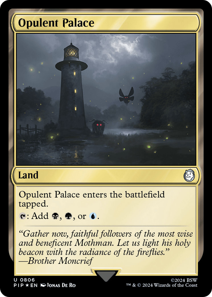 Opulent Palace (Surge Foil) [Fallout] MTG Single Magic: The Gathering  | Multizone: Comics And Games