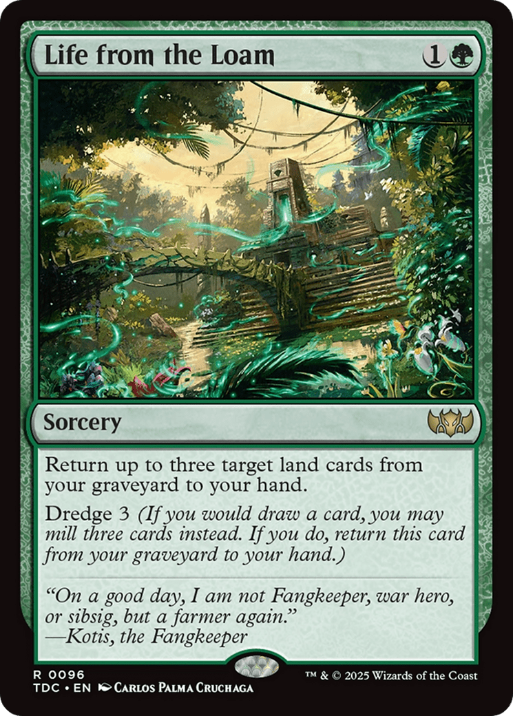 Life from the Loam [Tarkir: Dragonstorm Commander] MTG Single Magic: The Gathering  | Multizone: Comics And Games