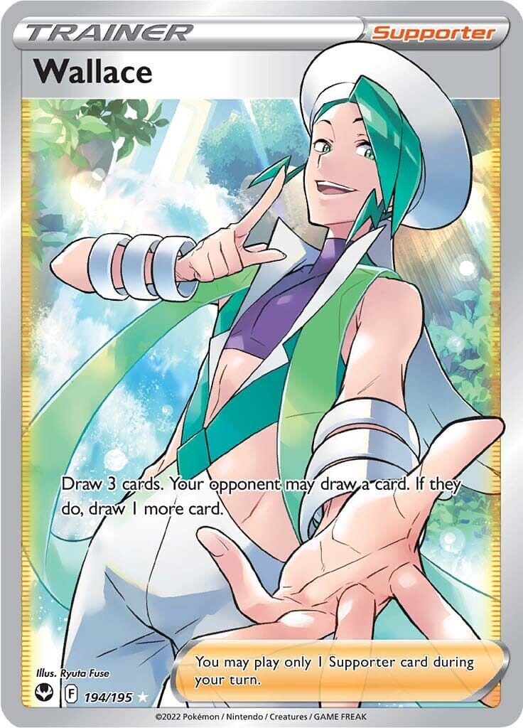 Wallace (194/195) [Sword & Shield: Silver Tempest] Pokemon Single Pokémon  | Multizone: Comics And Games