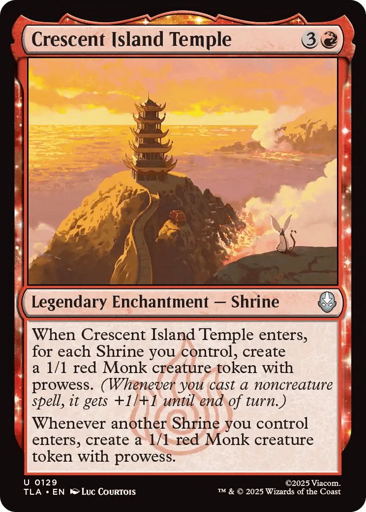 Crescent Island Temple [Avatar: The Last Airbender] MTG Single Magic: The Gathering  | Multizone: Comics And Games