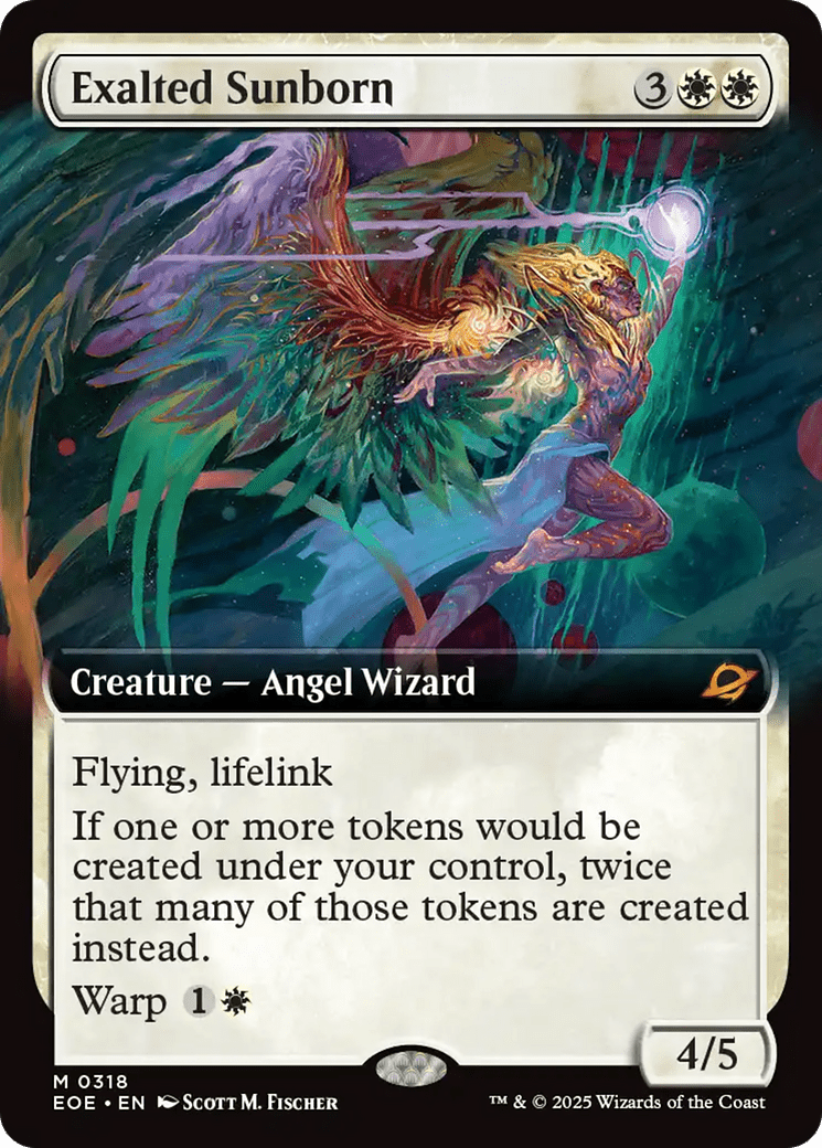Exalted Sunborn (Extended Art) [Edge of Eternities] MTG Single Magic: The Gathering  | Multizone: Comics And Games