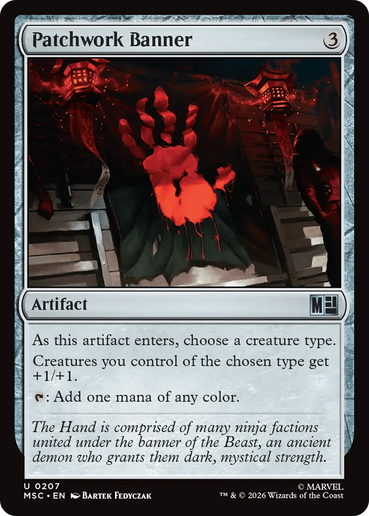 Patchwork Banner [Marvel Super Heroes Commander] MTG Single Magic: The Gathering  | Multizone: Comics And Games