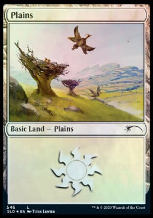 Plains (Feathered Friends) (546) [Secret Lair Drop Promos] MTG Single Magic: The Gathering  | Multizone: Comics And Games