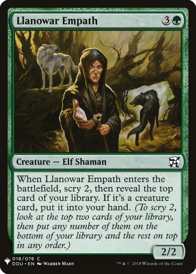 Llanowar Empath [Mystery Booster] MTG Single Magic: The Gathering  | Multizone: Comics And Games