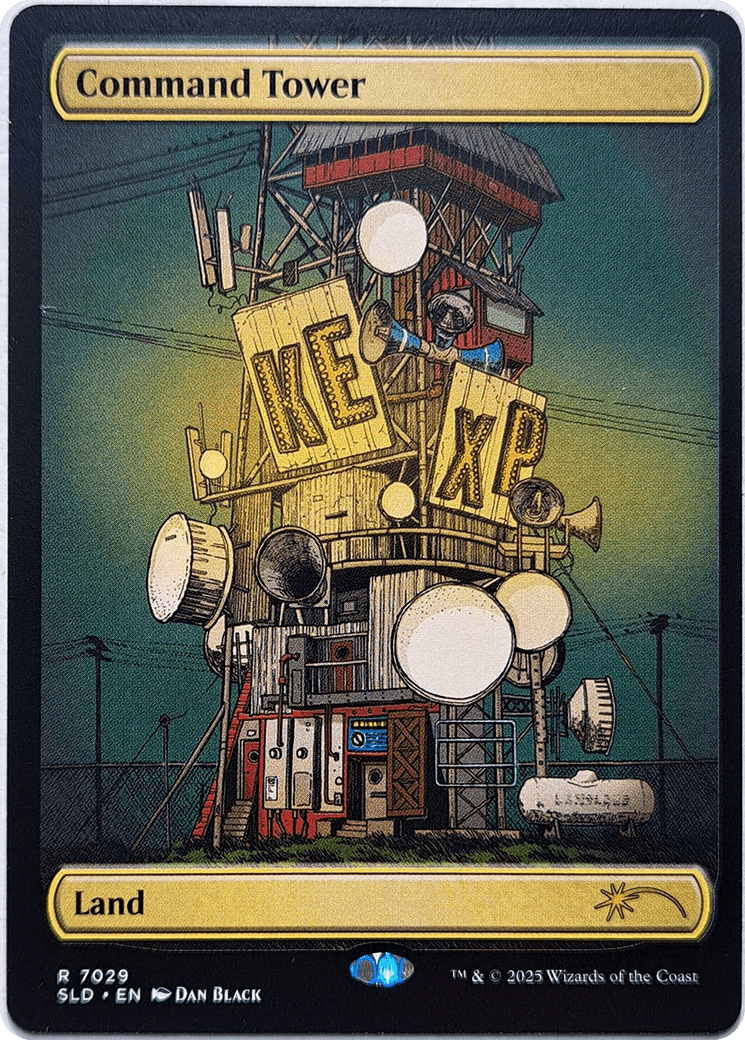 Command Tower (7029) (Rainbow Foil) [Secret Lair Drop Series] MTG Single Magic: The Gathering  | Multizone: Comics And Games