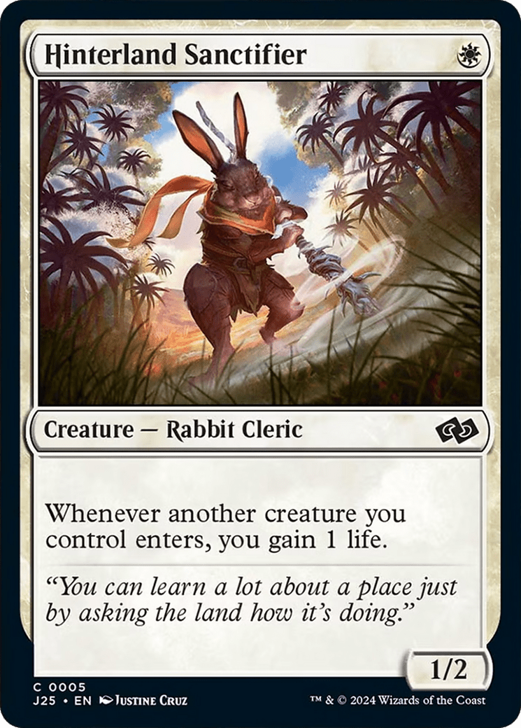 Hinterland Sanctifier [Foundations Jumpstart] MTG Single Magic: The Gathering  | Multizone: Comics And Games