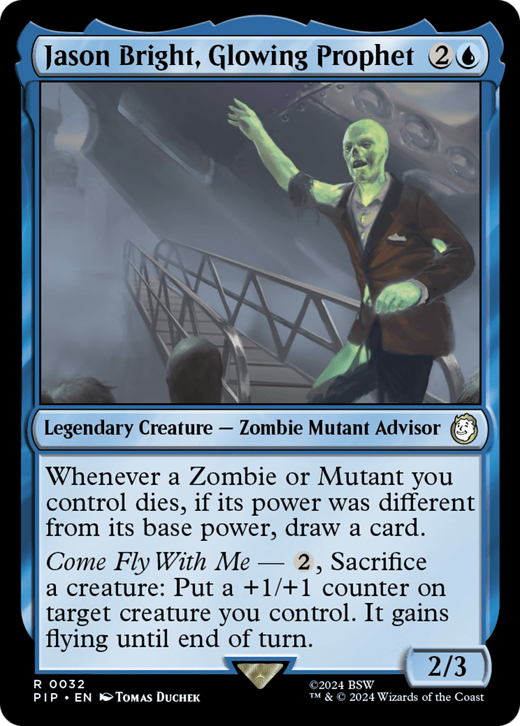 Jason Bright, Glowing Prophet [Fallout] MTG Single Magic: The Gathering  | Multizone: Comics And Games