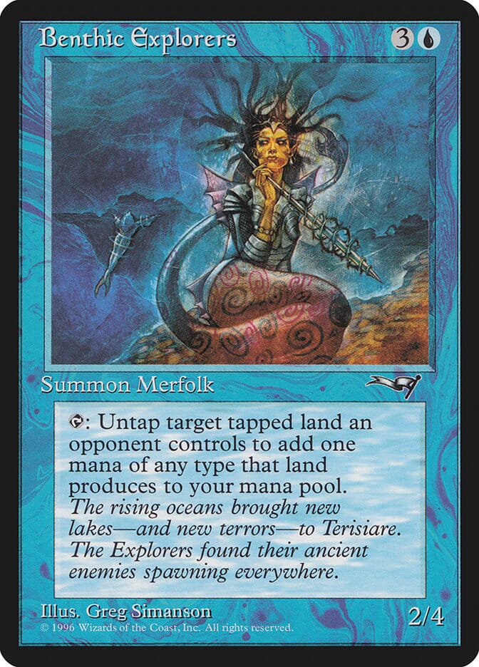 Benthic Explorers (Looking Forward) [Alliances] MTG Single Magic: The Gathering  | Multizone: Comics And Games