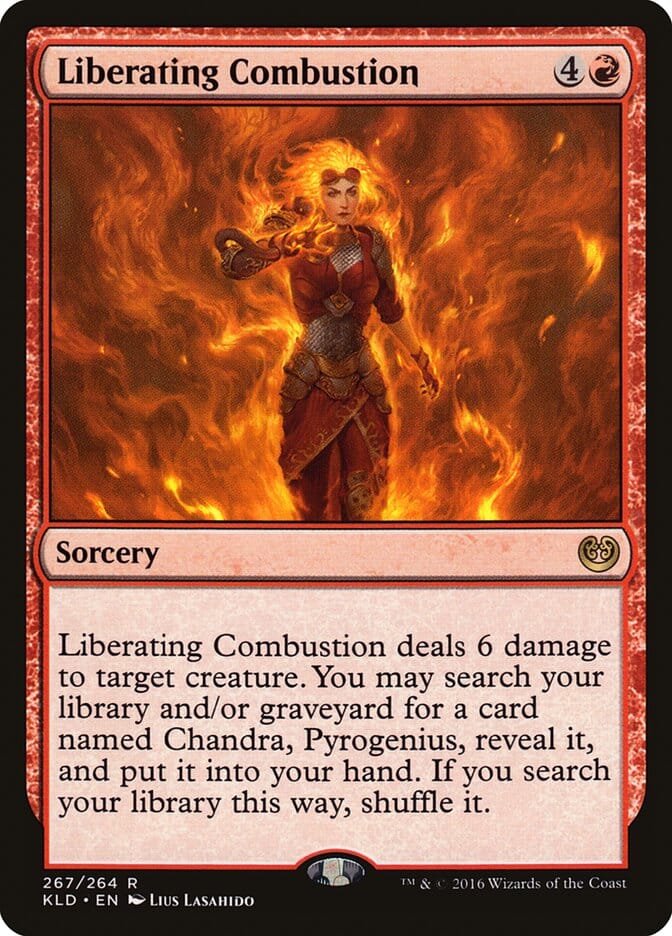 Liberating Combustion [Kaladesh] MTG Single Magic: The Gathering  | Multizone: Comics And Games