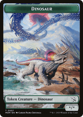 Citizen // Dinosaur Double-Sided Token [The List] MTG Single Magic: The Gathering  | Multizone: Comics And Games