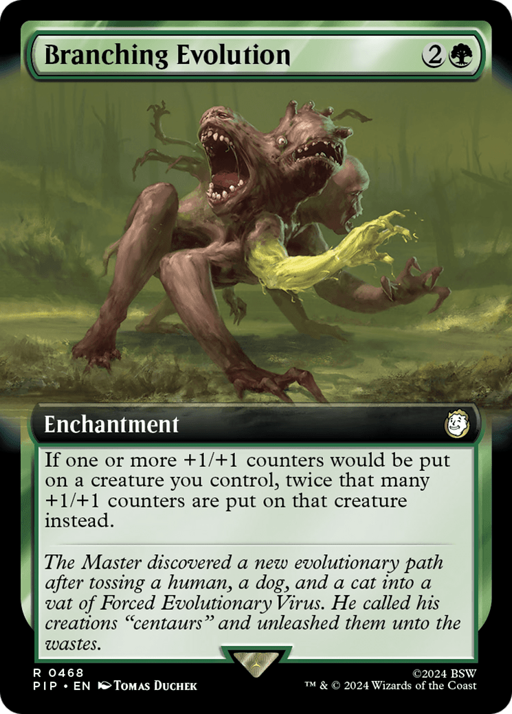 Branching Evolution (Extended Art) [Fallout] MTG Single Magic: The Gathering  | Multizone: Comics And Games