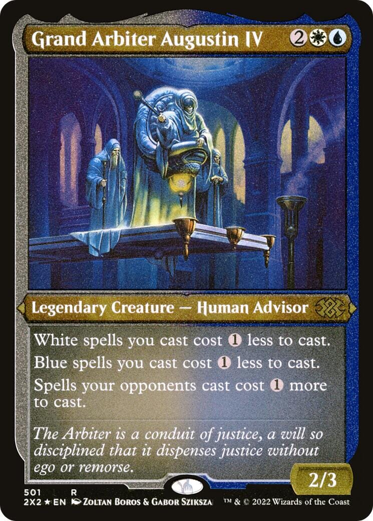 Grand Arbiter Augustin IV (Foil Etched) [Double Masters 2022] MTG Single Magic: The Gathering  | Multizone: Comics And Games