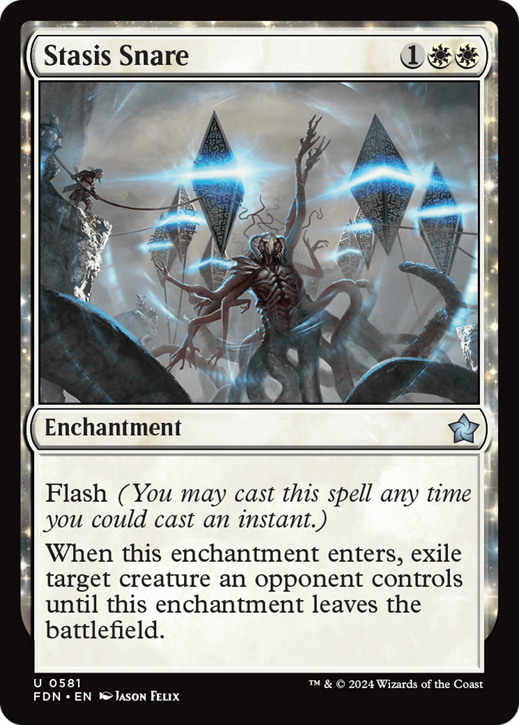 Stasis Snare [Foundations] MTG Single Magic: The Gathering  | Multizone: Comics And Games