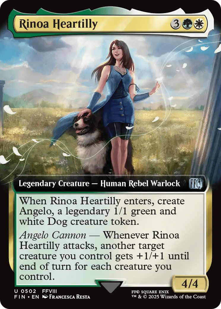 Rinoa Heartilly (Extended Art) [FINAL FANTASY] MTG Single Magic: The Gathering  | Multizone: Comics And Games