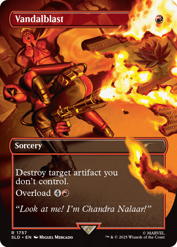 Vandalblast (1757) (Rainbow Foil) [Secret Lair Drop Series] MTG Single Magic: The Gathering  | Multizone: Comics And Games