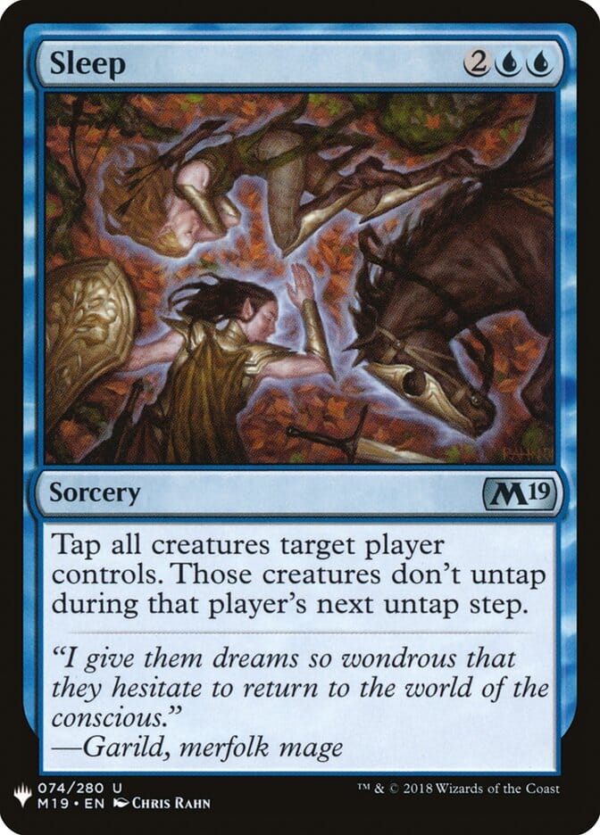 Sleep [Mystery Booster] MTG Single Magic: The Gathering  | Multizone: Comics And Games