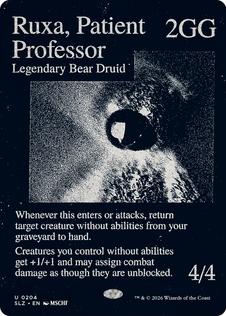 Ruxa, Patient Professor (0204) [Secret Lair x MSCHF: The Zeta Set] | Multizone: Comics And Games