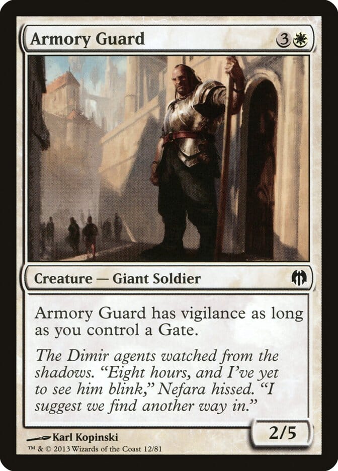 Armory Guard [Duel Decks: Heroes vs. Monsters] MTG Single Magic: The Gathering  | Multizone: Comics And Games