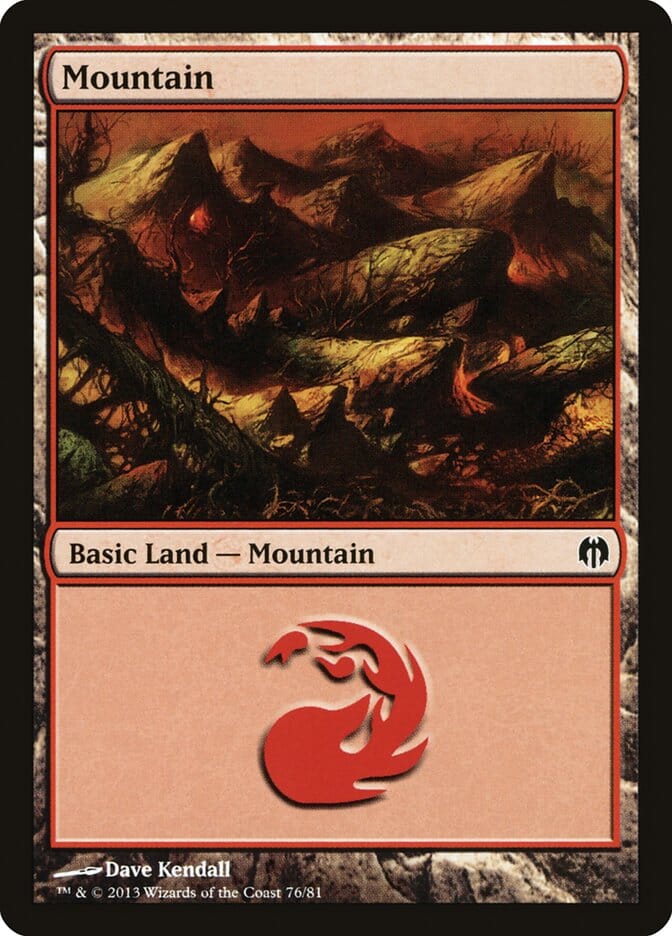 Mountain (76) [Duel Decks: Heroes vs. Monsters] MTG Single Magic: The Gathering  | Multizone: Comics And Games