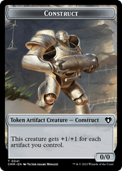 City's Blessing // Construct (41) Double-Sided Token [Commander Masters Tokens] MTG Single Magic: The Gathering  | Multizone: Comics And Games