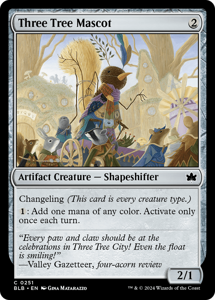 Three Tree Mascot [Bloomburrow] MTG Single Magic: The Gathering  | Multizone: Comics And Games