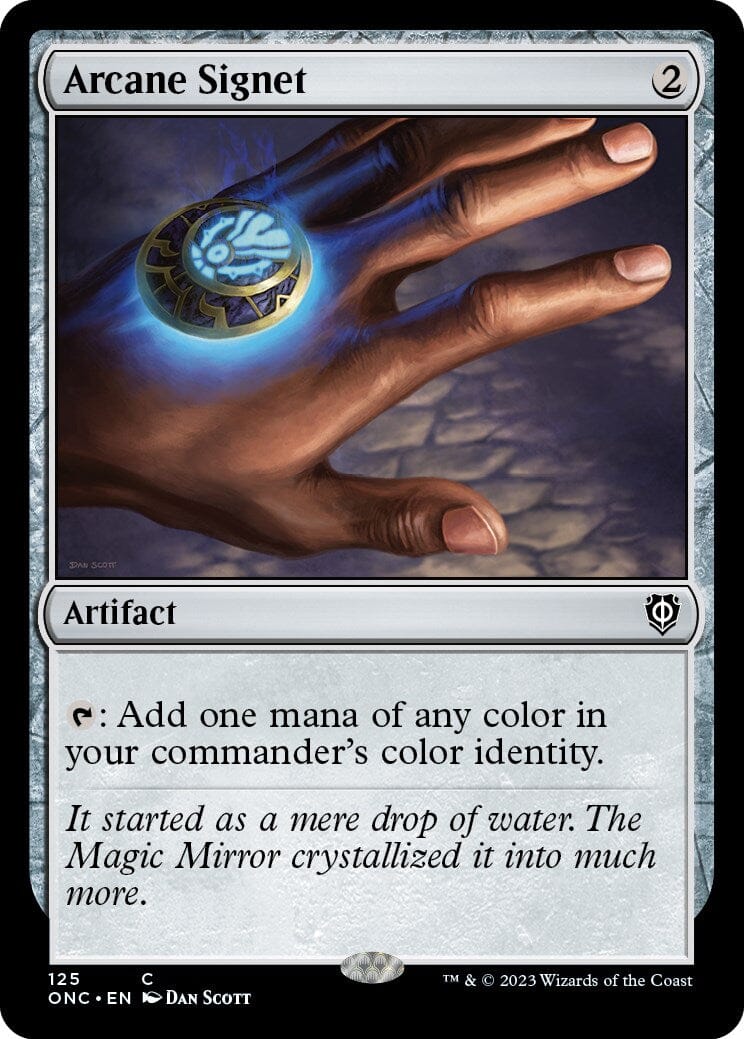 Arcane Signet [Phyrexia: All Will Be One Commander] MTG Single Magic: The Gathering  | Multizone: Comics And Games