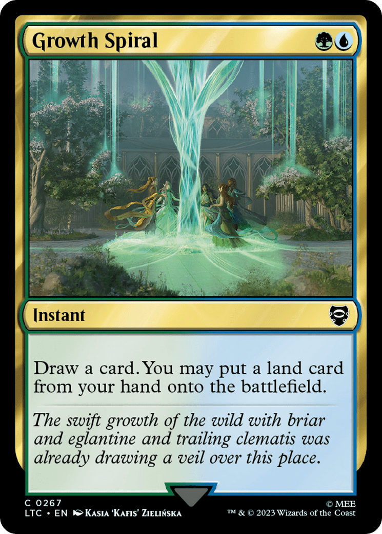 Growth Spiral [The Lord of the Rings: Tales of Middle-Earth Commander] MTG Single Magic: The Gathering  | Multizone: Comics And Games