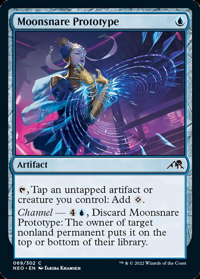 Moonsnare Prototype [Kamigawa: Neon Dynasty] MTG Single Magic: The Gathering  | Multizone: Comics And Games