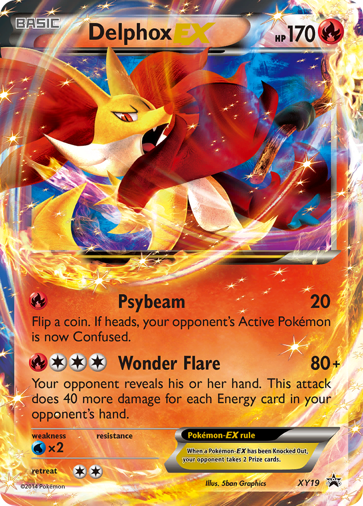 Delphox EX (XY19) [XY: Black Star Promos] Pokemon Single Pokémon  | Multizone: Comics And Games