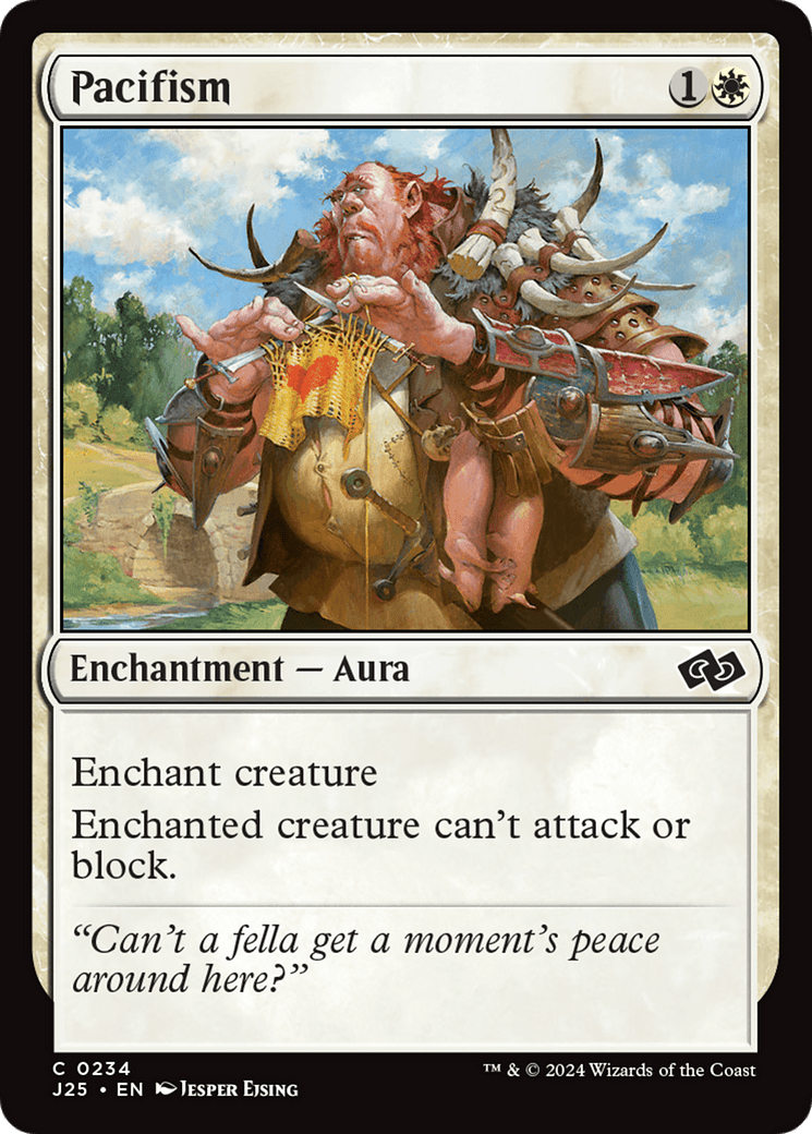 Pacifism [Foundations Jumpstart] MTG Single Magic: The Gathering  | Multizone: Comics And Games