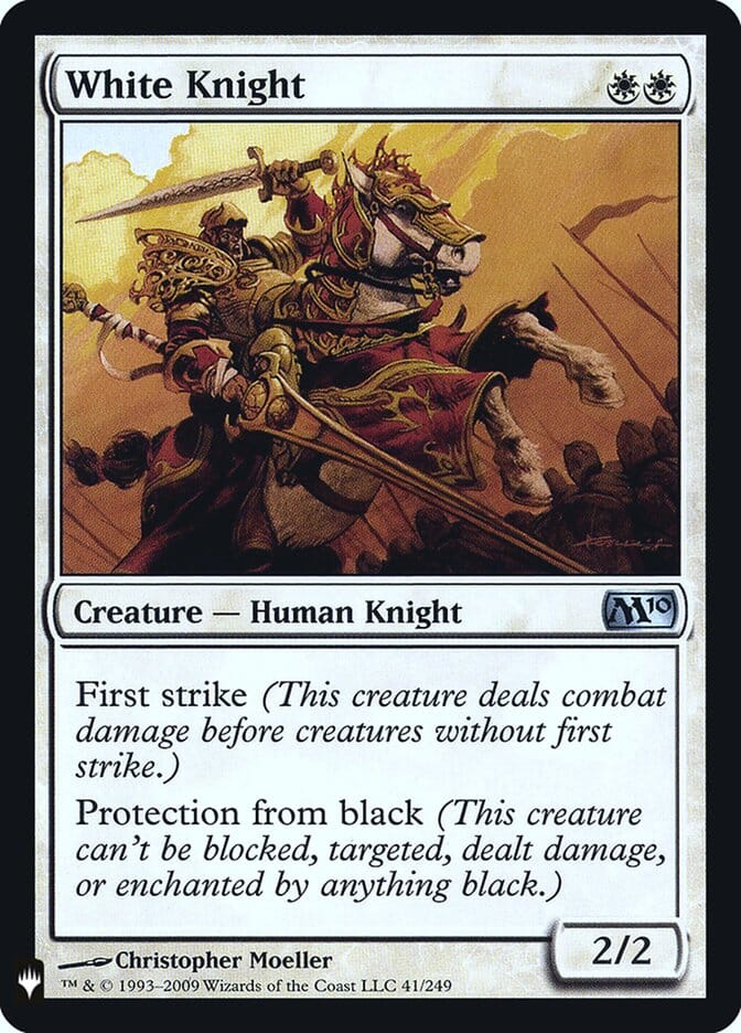 White Knight [Mystery Booster] MTG Single Magic: The Gathering  | Multizone: Comics And Games