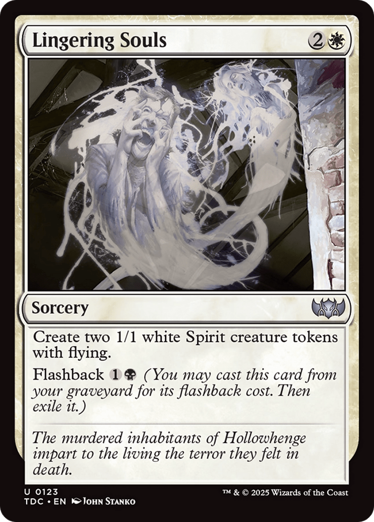 Lingering Souls [Tarkir: Dragonstorm Commander] MTG Single Magic: The Gathering  | Multizone: Comics And Games