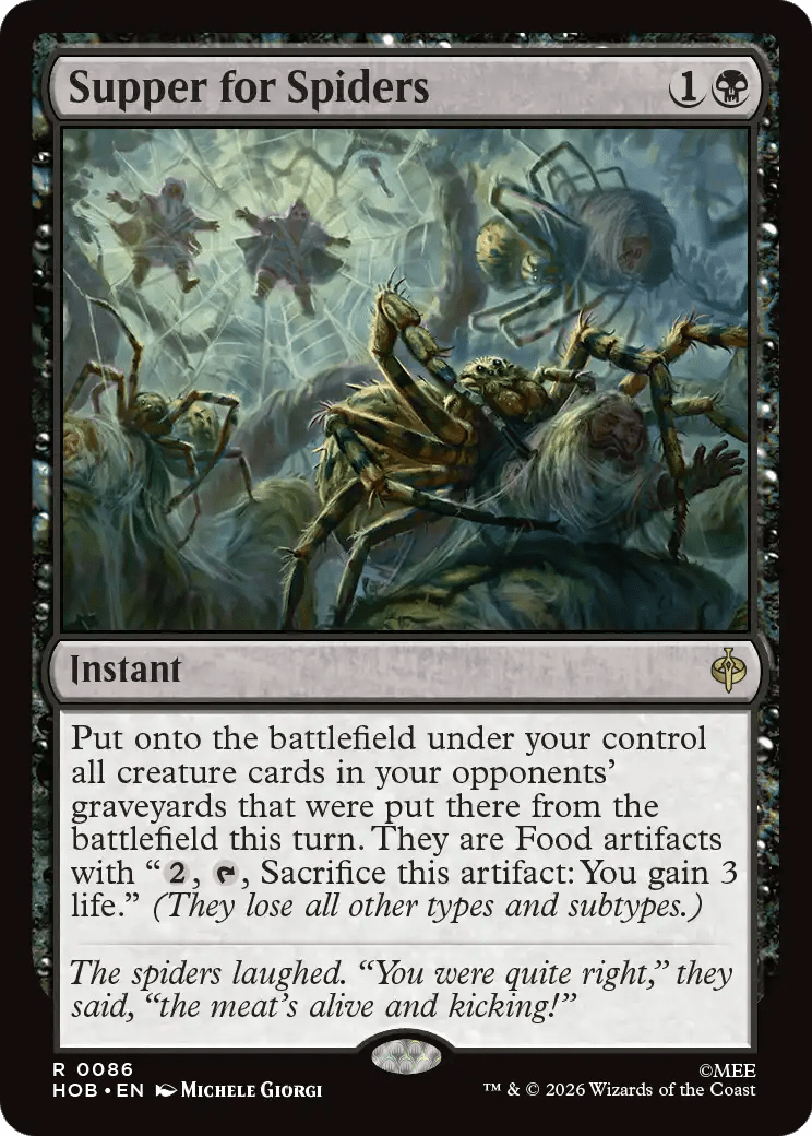 Supper for Spiders [The Hobbit] MTG Single Magic: The Gathering  | Multizone: Comics And Games