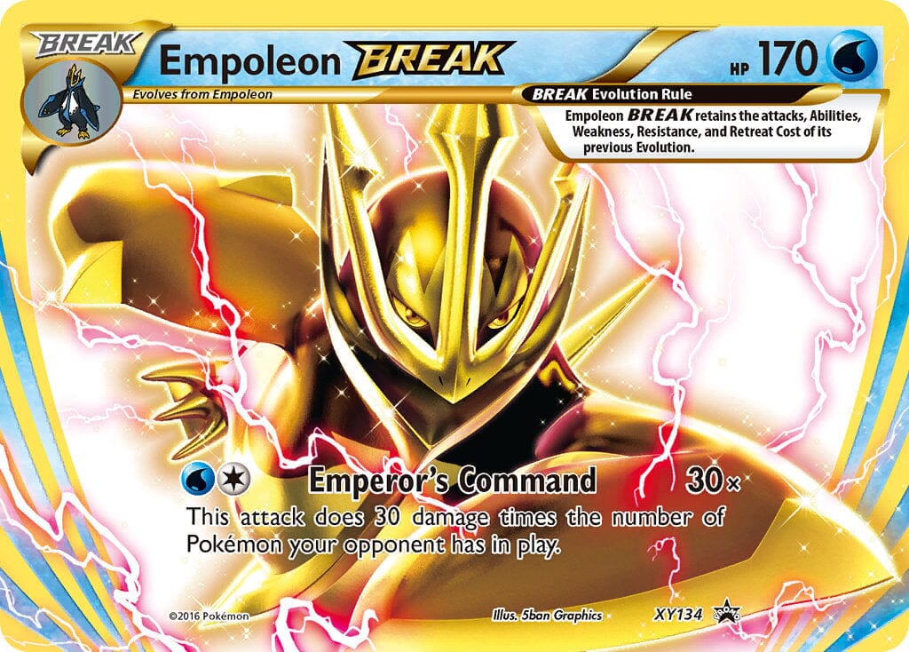 Empoleon BREAK (XY134) [XY: Black Star Promos] Pokemon Single Pokémon  | Multizone: Comics And Games