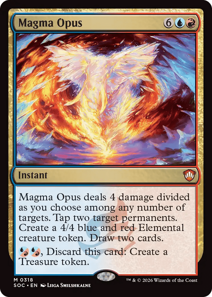 Magma Opus [Secrets of Strixhaven Commander] MTG Single Magic: The Gathering  | Multizone: Comics And Games