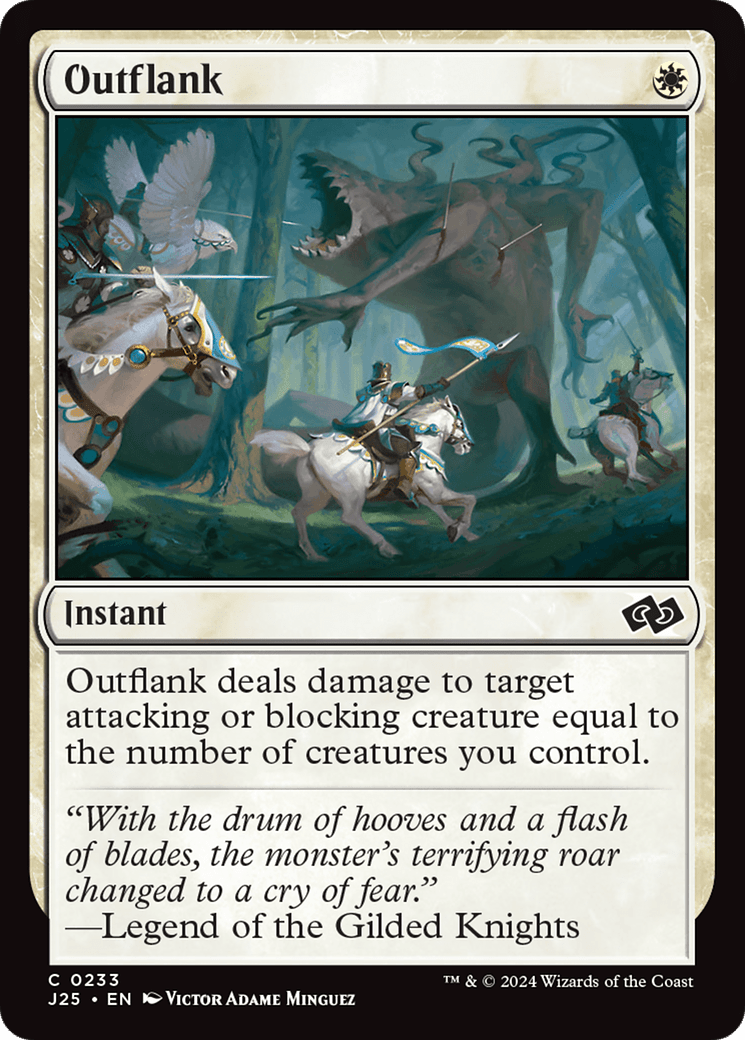 Outflank [Foundations Jumpstart] MTG Single Magic: The Gathering  | Multizone: Comics And Games