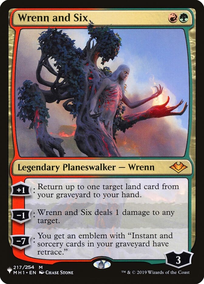 Wrenn and Six [The List] MTG Single Magic: The Gathering  | Multizone: Comics And Games