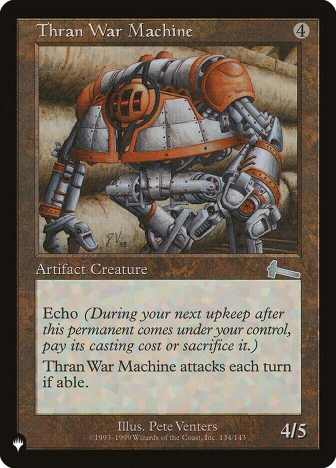 Thran War Machine [The List] MTG Single Magic: The Gathering  | Multizone: Comics And Games