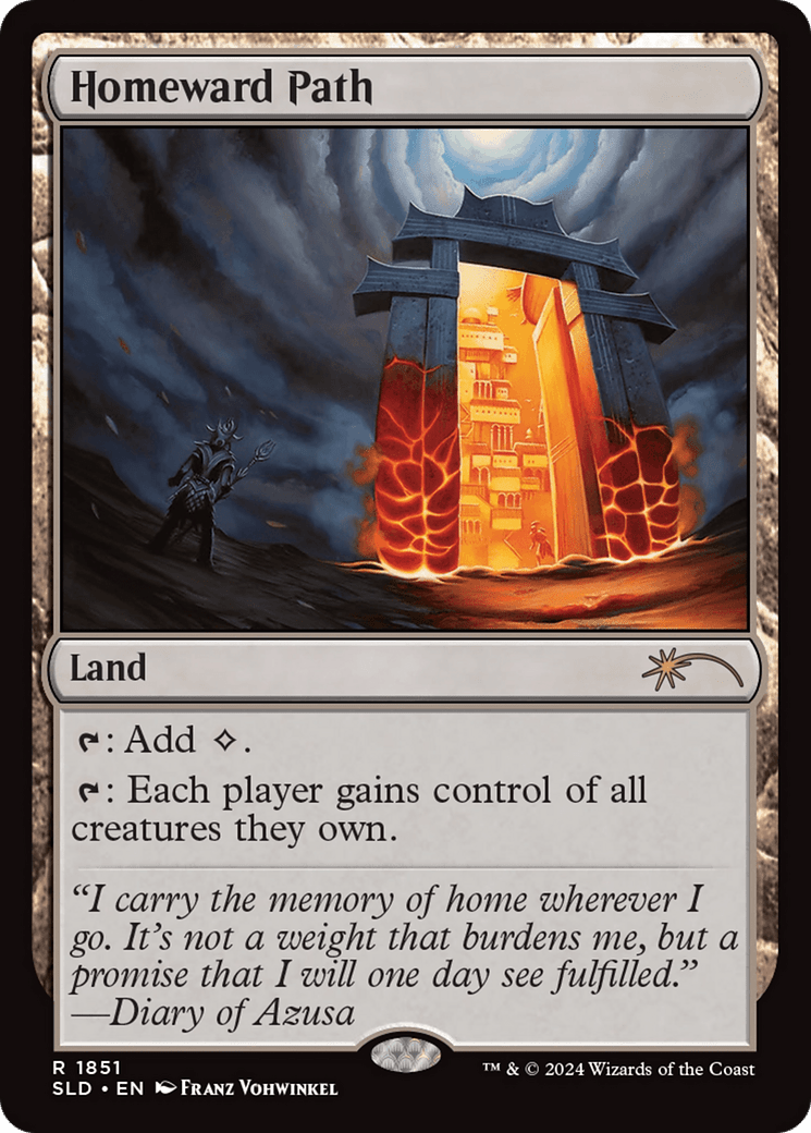 Homeward Path (1851) [Secret Lair Drop Series] MTG Single Magic: The Gathering  | Multizone: Comics And Games