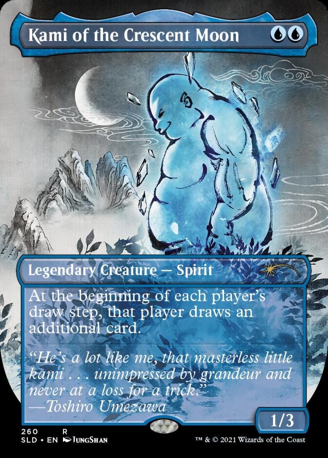 Kami of the Crescent Moon [Secret Lair Drop Series] MTG Single Magic: The Gathering  | Multizone: Comics And Games