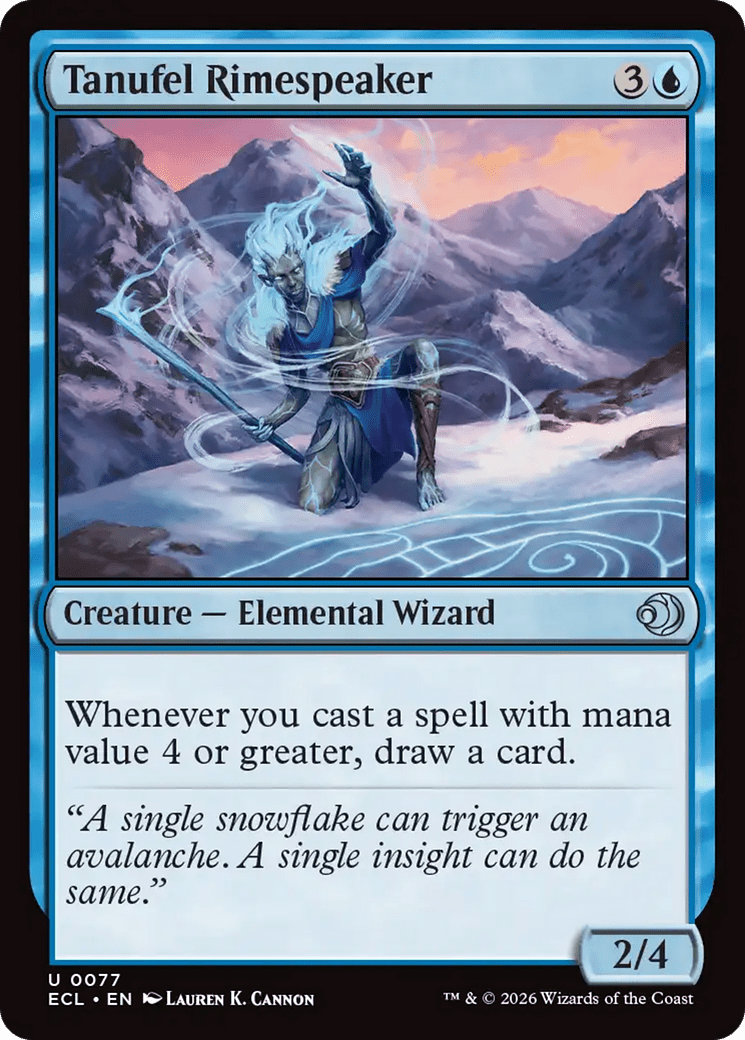 Tanufel Rimespeaker [Lorwyn Eclipsed] MTG Single Magic: The Gathering  | Multizone: Comics And Games