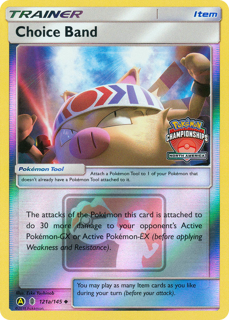 Choice Band (121a/145) (North America Championships) [Sun & Moon: Guardians Rising] Pokemon Single Pokémon  | Multizone: Comics And Games
