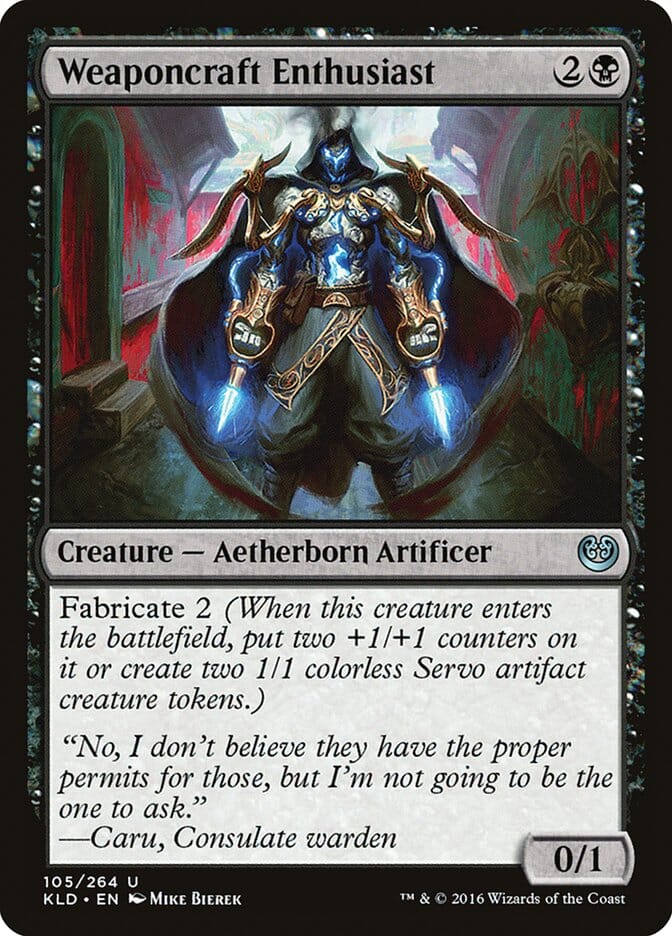 Weaponcraft Enthusiast [Kaladesh] MTG Single Magic: The Gathering  | Multizone: Comics And Games