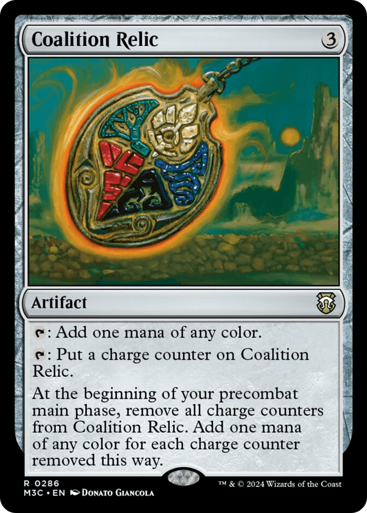 Coalition Relic (Ripple Foil) [Modern Horizons 3 Commander] MTG Single Magic: The Gathering  | Multizone: Comics And Games