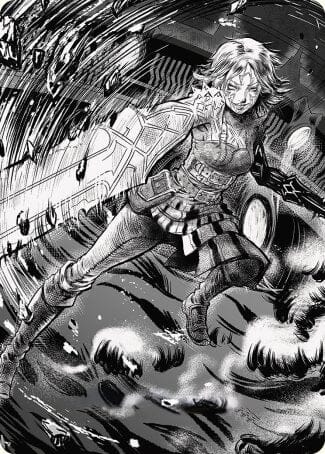 Nahiri, the Unforgiving 2 Art Card [Phyrexia: All Will Be One Art Series] MTG Single Magic: The Gathering  | Multizone: Comics And Games