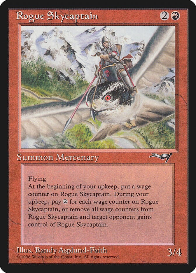 Rogue Skycaptain [Alliances] MTG Single Magic: The Gathering  | Multizone: Comics And Games